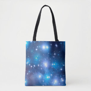 Blue Universe Stars + your ideas Tote Bag