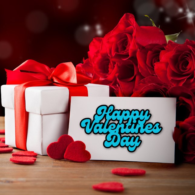 Blue Valentine's Day Font EX LARGE Sticker Sheet (Creator Uploaded)