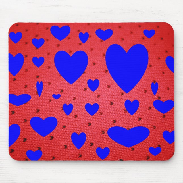 Blue Valetine Mousepad (Front)
