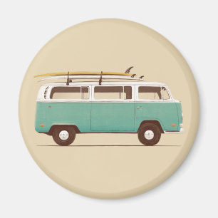 Blue Van Florent Bodart Magnet