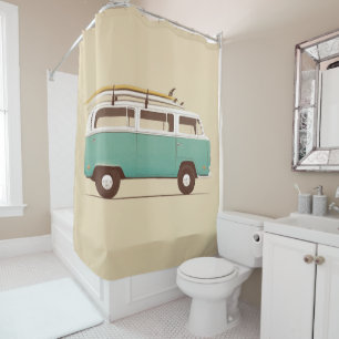 Blue Van Florent Bodart Shower Curtain