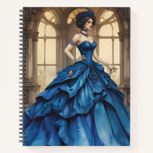 Blue Vapor Notebook