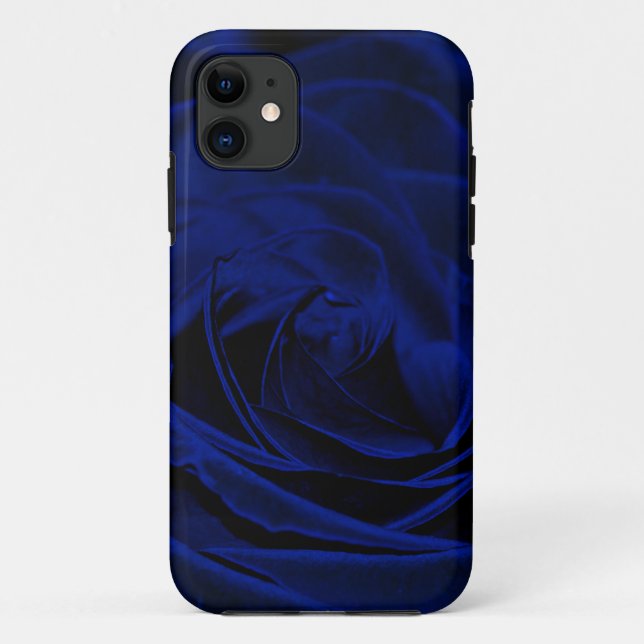 Blue Velvet rose.jpg Case-Mate iPhone Case (Back)
