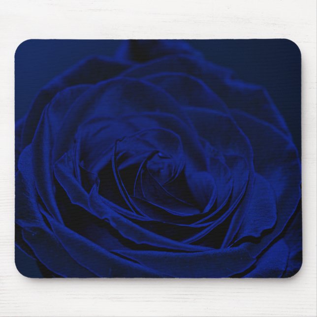 Blue Velvet rose.jpg Mouse Pad (Front)