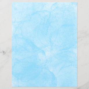 Blue Venetian Stucco Scrapbooking Paper
