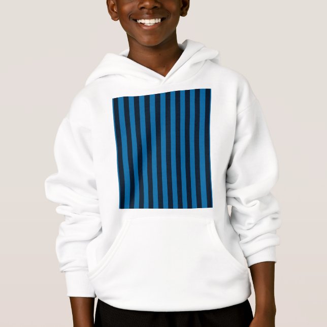 Blue Vertical Stripes Background Customise This! (Front)