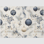 Blue Vintage Christmas Floral Decoupage   Tissue Paper<br><div class="desc">Blue Vintage Christmas Floral Decoupage Tissue Paper
Thank you for shopping in my store!
All My Love, 
Fluid,  Digital,  Dotted & Graphic Arts</div>