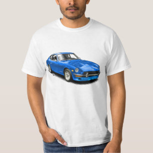 Blue Vintage Classic Z-Car T-Shirt. T-Shirt