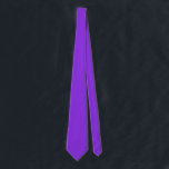Blue Violet 8A2BE2 Colour - Add a Name Option Tie<br><div class="desc">Add a name, initials or some text, or keep the colour alone. Colour coordinates with other items in the store based on the name and the HEX code (six-digit hex triplet) shown. Use this code to mix, match and customise any other item to go with this, or to add to...</div>