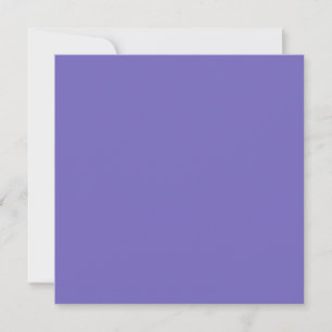 Blue-violet (Crayola)(solid colour) Holiday Card