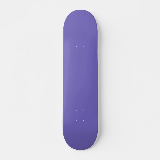 Blue-violet (Crayola)(solid colour)  Skateboard (Front)