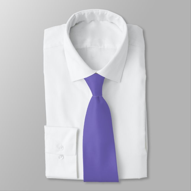 Blue-violet (Crayola) (solid colour)  Tie (Tied)