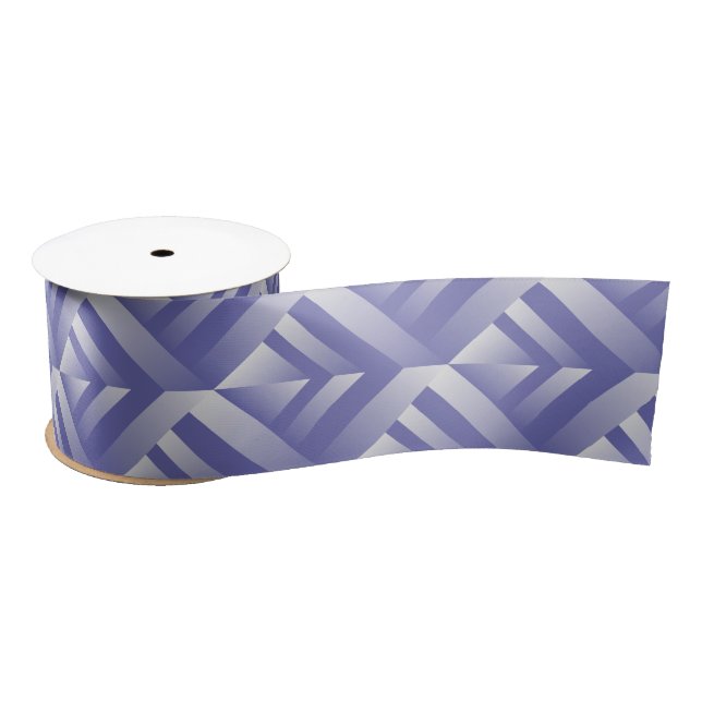 Blue violet shades satin ribbon (Spool)