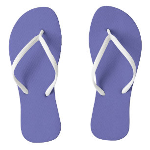 Blue Violet Solid Colour Jandals