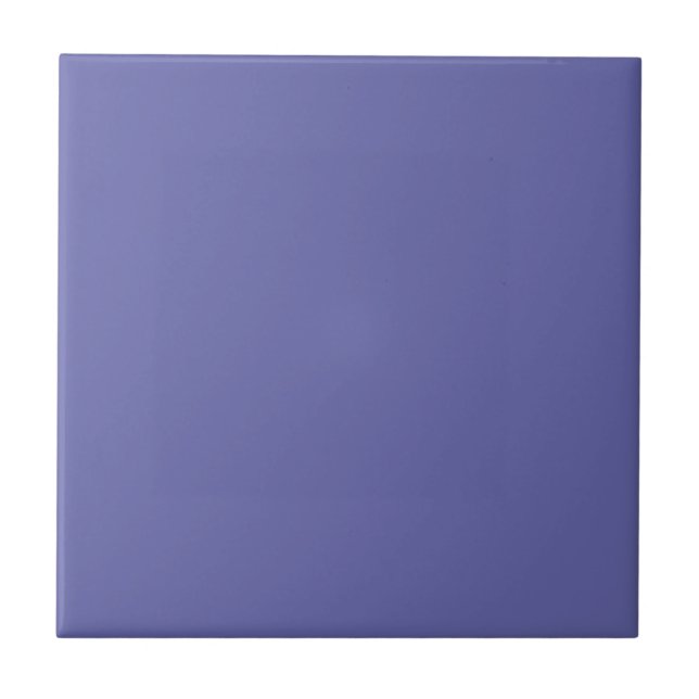 Blue Violet Solid Colour Tile (Front)