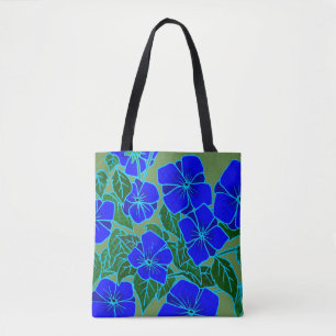 Blue Violets #6 Tote Bag