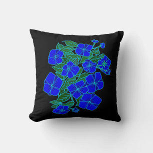 Blue Violets Cushion