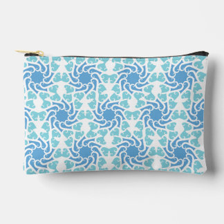 Blue Vortex Accessory Pouch