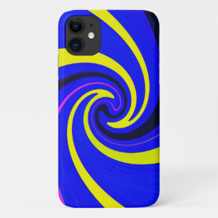 Blue vortex Case-Mate iPhone case