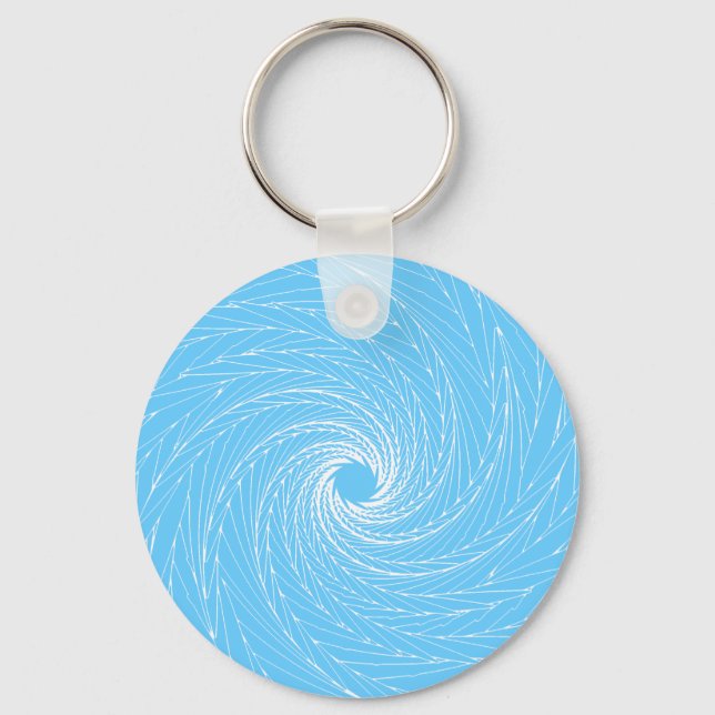 blue vortex key ring (Front)