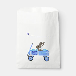 Blue Wagon Bunny & Eggs Candy Cookie Favour Bags