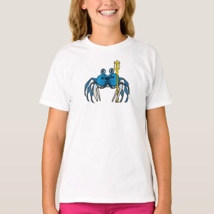 Blue Warrior Crab T-Shirt