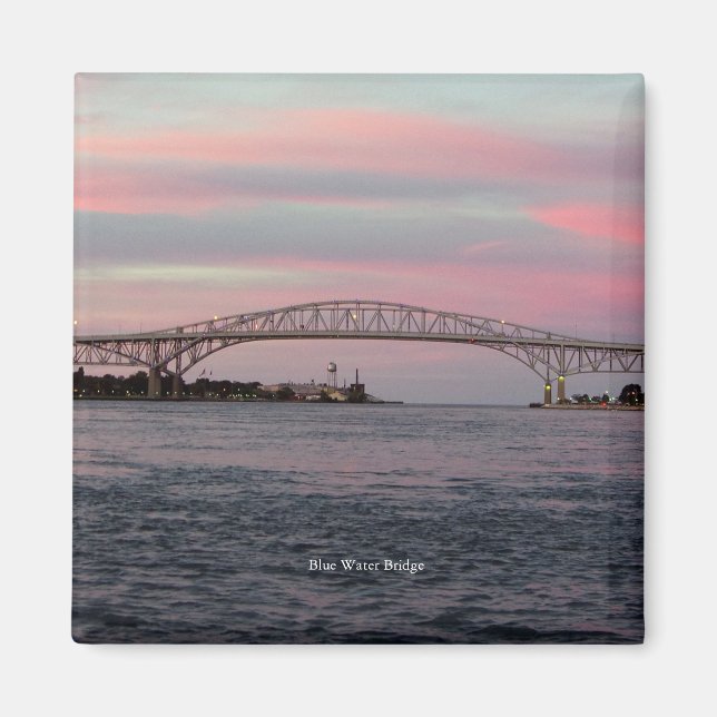 Blue Water Bridge magnet (Front)