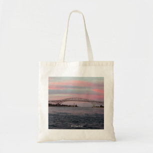 Blue Water Bridge tote bag