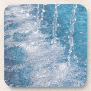 Blue water coaster