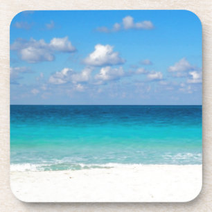 Blue Water & Coastline Nature Photo Coaster