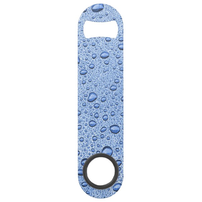 Blue water droplets (Front)
