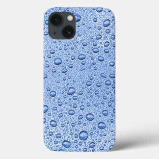 Blue water droplets Case-Mate iPhone case