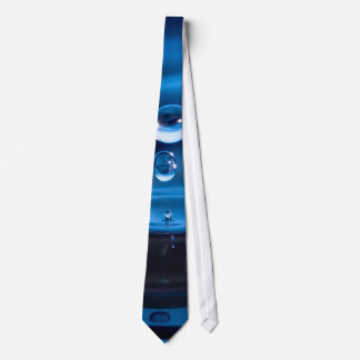 Blue Water Drops Tie
