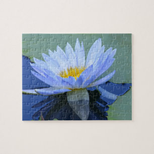 Blue Water Lily Puzzle