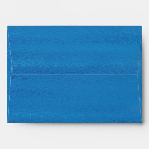 Blue Water Ocean Beach Invitation Envelope