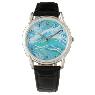 Blue Water Ocean Sea Waves Watch