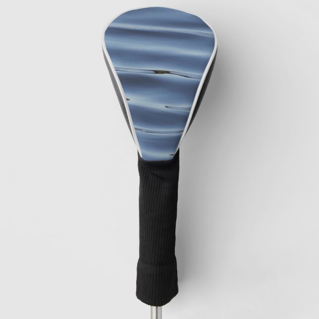 Blue water pattern golf head cover (Front)