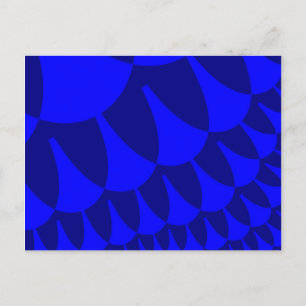 Blue Water Scales Postcard
