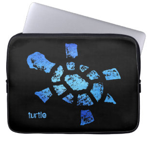 Blue Water Turtle 13" Laptop Sleeve