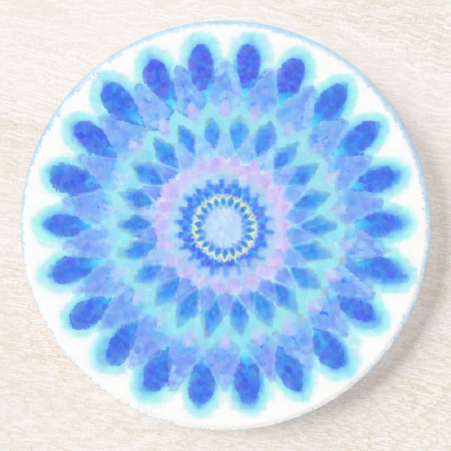 Blue Water Wheel Coaster (Front)