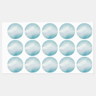 Blue watercolor