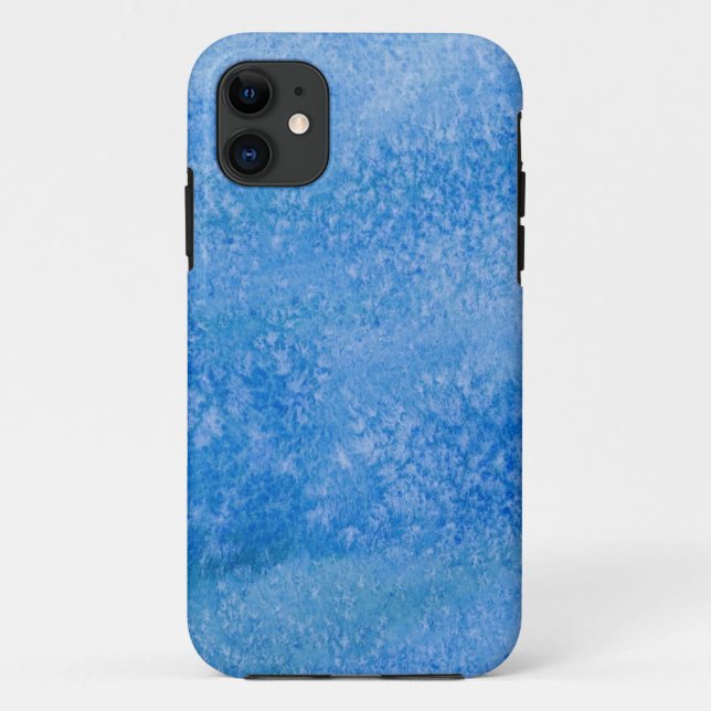 Blue Watercolor Background Case-Mate iPhone Case (Back)