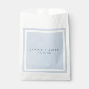 Blue Watercolor Enchanting Cloudscape Wedding Favour Bags