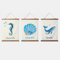 Blue Watercolor Nautic Collection
