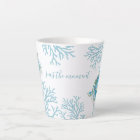 Blue Watercolor Sea Turtle