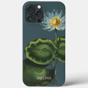 Blue Waterlily Unique Case-Mate iPhone Case