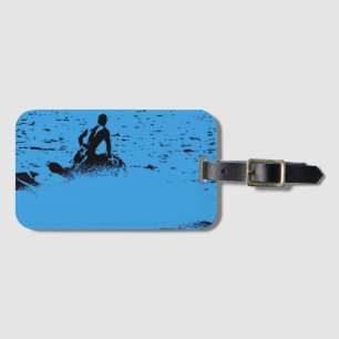 Blue Waters - Jet Ski Fun    Luggage Tag