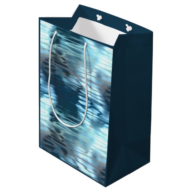 Blue Waters  Medium Gift Bag (Back Angled)