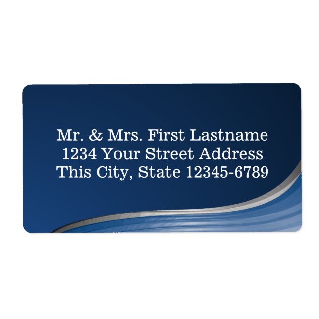 Blue Wave Address (Front)