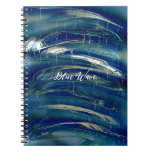 Blue Wave Notebook